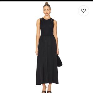 REVOLVE Black Halter Sheath Maxi Dress for Cocktail